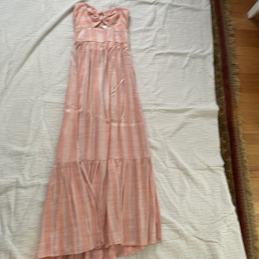 L Space strapless Melody maxi dress